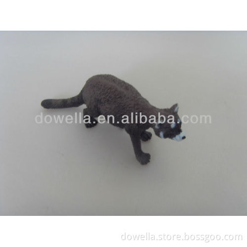 PVC plastic cat figure toy/PVC cartoon figure toys/OEM animal figure toys